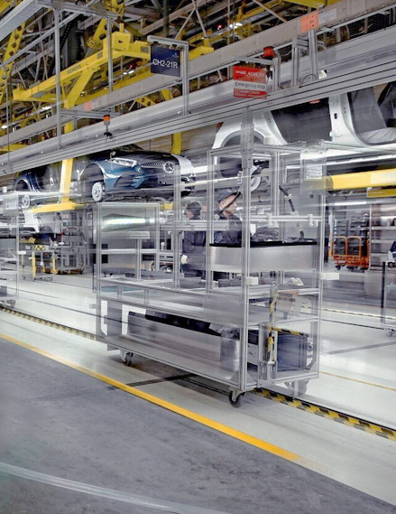 铝型材可移动工具车-铝型材周转车-铝型材