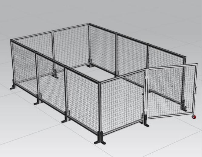 工业铝型材围栏-铝合金型材围栏-铝型材围栏定制厂家