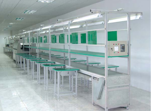 电子工厂装配车间 铝型材防静电工作台(图1)